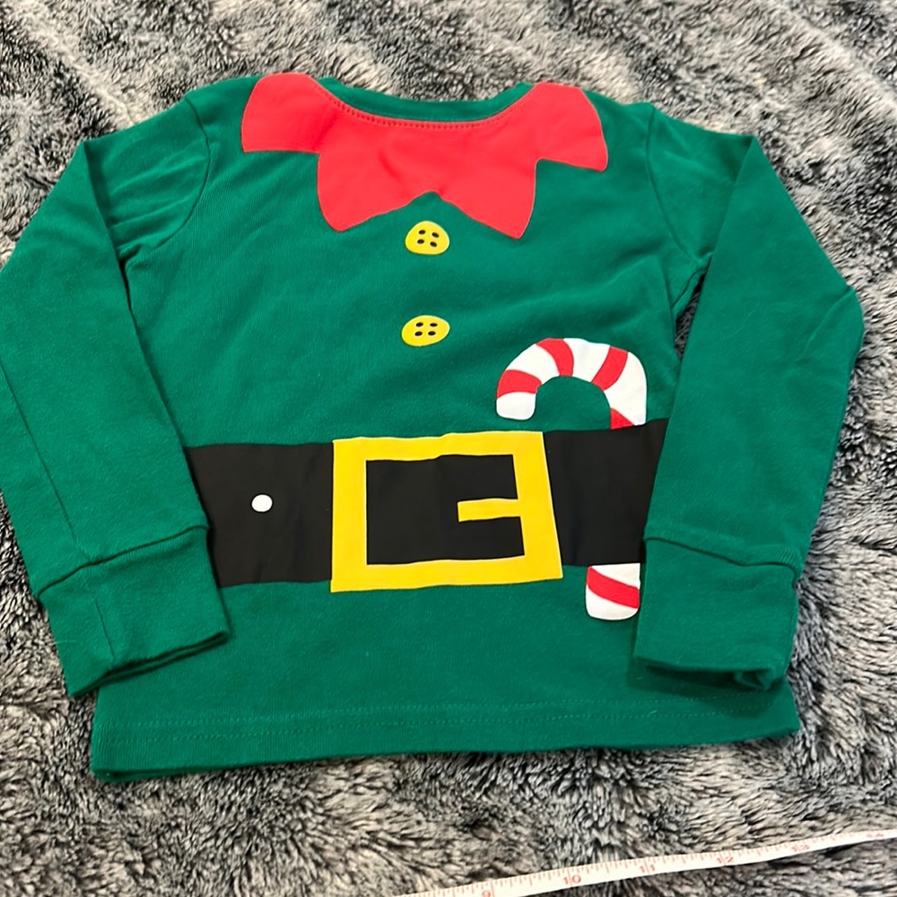 Kids elf long sleeve shirt